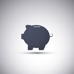 Piggy-bank Icon Design