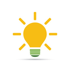 Solar Energy Concept Design - Bulb Icon