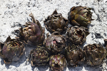 Carciofi arrostite