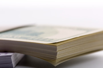 Packs of dollars and euros