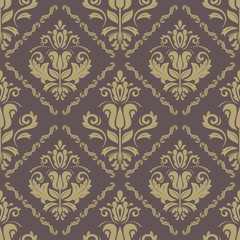 Damask Seamless Vector Pattern