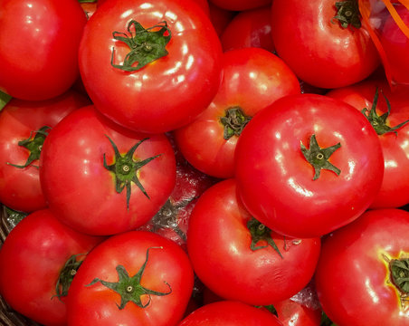 tomatoes in the basket