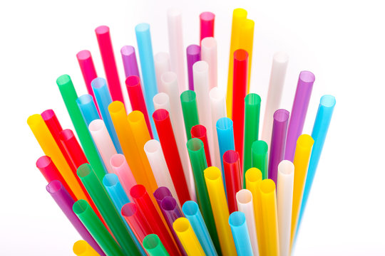 Colorful Drinking Straws