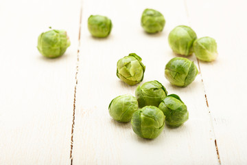 Brussels sprouts closeup