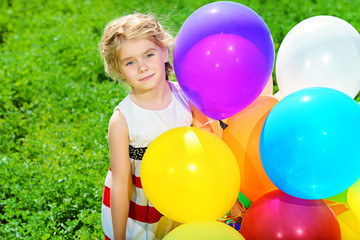Fototapeta na wymiar color balloons