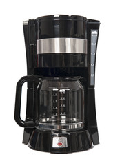 Coffee machine isolated on white background