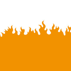 Vector background. Flame.