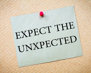 Expect the Unexpected