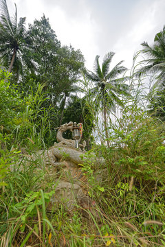 Dragon Monument In Forest Koh Phangan, Thiland