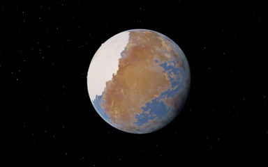 Alien Desert Exo Planet