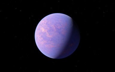 Alien Desert Exo Planet