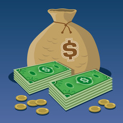 Money Vector Design Illustration