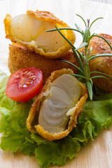 Onion croquettes
