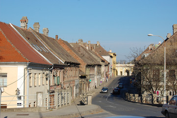 Obraz premium Street of Petrovaradin
