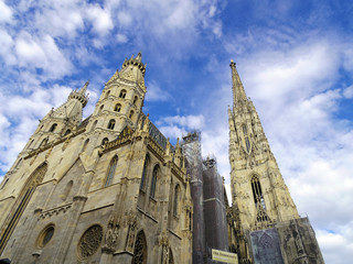 Fototapeta premium St. Stephan cathedral in Vienna Austria. Landmark architecture