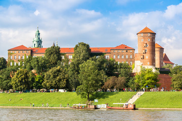 Obraz premium Wawel castle in Kracow