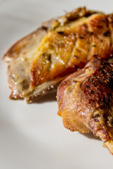 Close up of duck breast