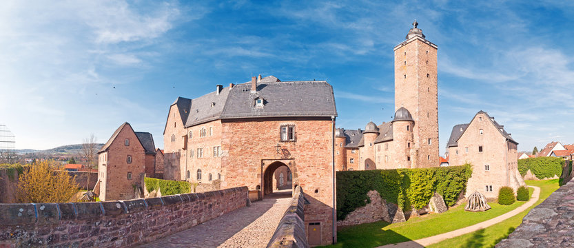 Schloss in Steinau an der Stra&szlig;e an der Kinzig