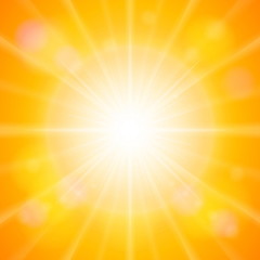 Obraz premium słońce