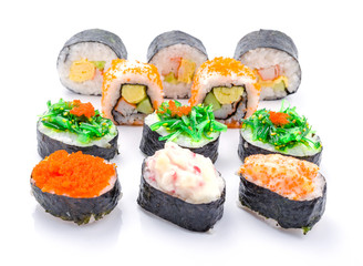 Sushi pieces collection