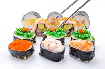 Sushi pieces collection