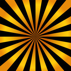 Obraz premium Abstract bright background with orange rays