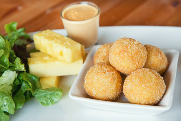 Deep Fried Cheese Balls