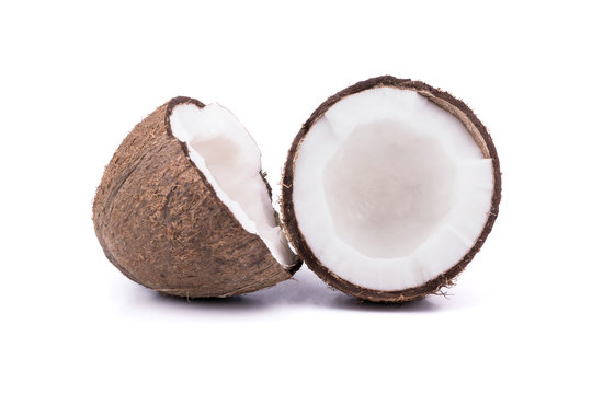 Two halves coconut