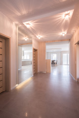 Hallway in modern apartment