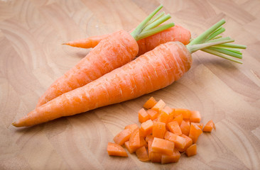 fresh carrots