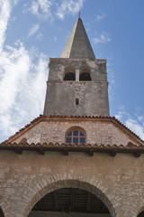 Fototapeta na wymiar Euphrasian Basilica in Porec, Croatia