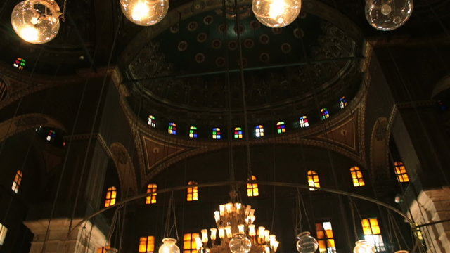 Mosque of Muhammad Ali Pasha. Interior. Egypt