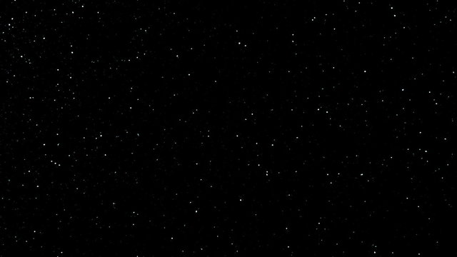 Black space and white stars, imitation. Use for background