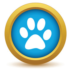 Gold animal icon