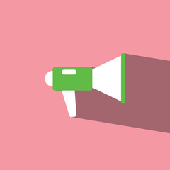 Amplifier flat icon  vector illustration eps10