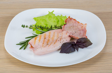 Grilled squid