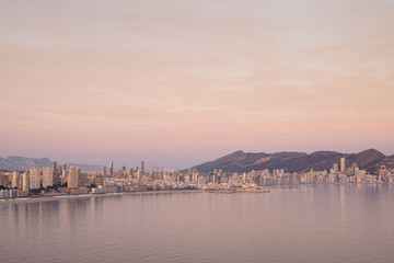 Obraz premium Benidorm skyline
