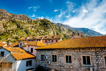 Kotor old city in Montenegro