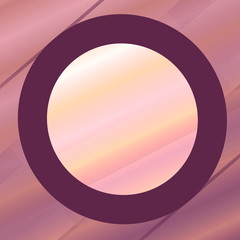 Unique Purple Pink Frame. Abstract Computer Background.