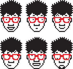 Pixel People Five