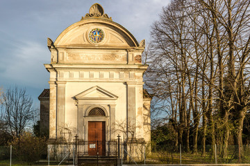 Facade of Italian XVII Century church