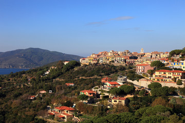 Fototapeta na wymiar Toscana,Isola d'Elba,Capoliveri