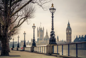 Fotobehang Bestsellers Architectuur Big Ben en Houses of Parliament, Londen