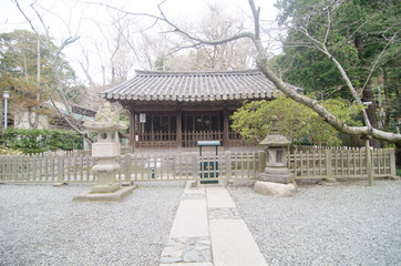 Small Hall of Kotoku-in Temple in Kamakura