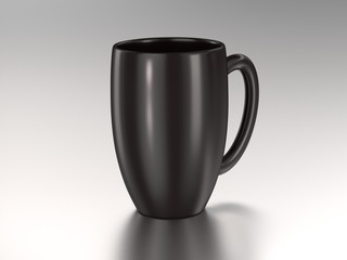 Black Coffee Tea mug