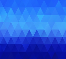 Fototapeta premium Blue White Bright Mosaic Background, Creative Design Templates