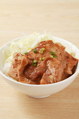 生姜焼き丼