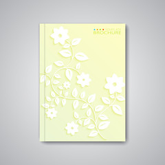 Modern template layout for brochure, magazine, flyer, booklet