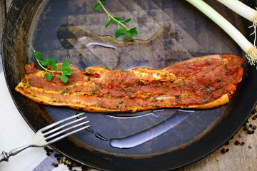Schweinebauch Gewürze