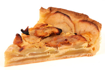 Part de tartes aux pommes
